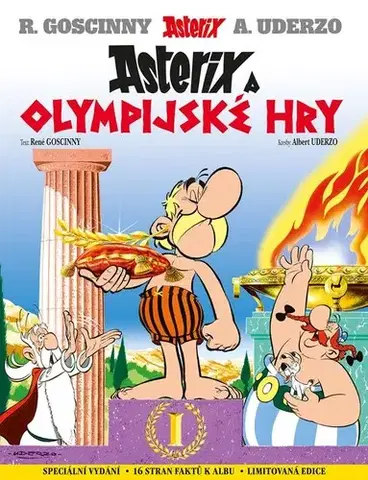 Komiksy Asterix a Olympijské hry - Speciální vydání - René Goscinny,Michal Lázňovský,Růžena Steklačová