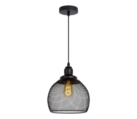 Svietidlá Lucide 43404/22/30 - Závesné svietidlo MESH 1xE27/60W/230V 22 cm 43404/22/30