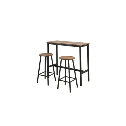 Konferenčné stolíky Jedálenský set Mola Barok Black