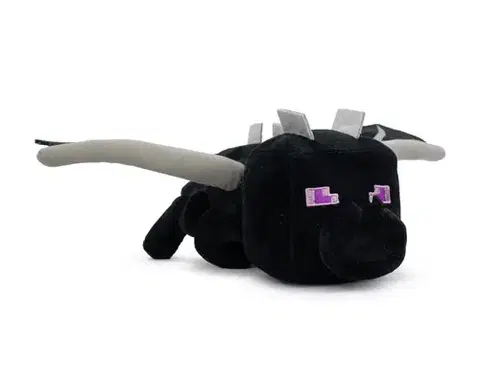 Plyšové a textilné zvieratká BARRADO MINECRAFT plyšová hračka - Drak Enderman čierny