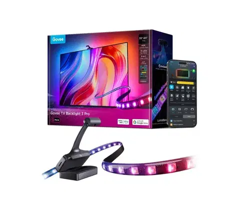 Svietidlá Govee - TV Backlight 3 Pro 55-65" SMART LED podsvietenie RGBIC Wi-Fi R2A80C11