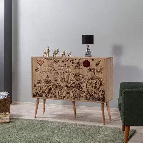 Komody Konzolový stolík Mega-731