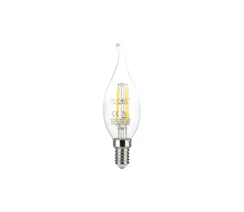 LED osvetlenie  LED žiarovka FILAMENT E14/4W/230V 3000K 214302