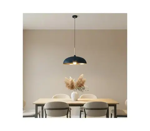 Svietidlá BRILAGI - Luster na lanku ABRAHAM 1xE27/60W/230V pr. 45 cm modrá BG72385