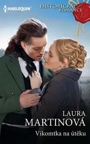 Romantická beletria Vikomtka na útěku - Laura Martin