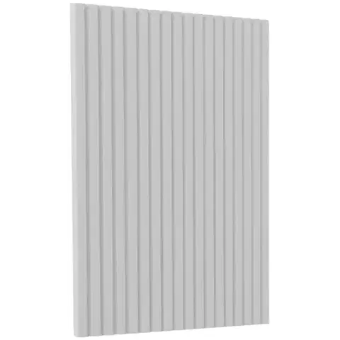 Kuchynské skrinky Čelo skrinky Luxeo F14-D100N ryfla white