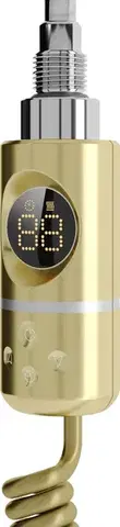 Radiátory do kúpeľne MEXEN - FA-I vykurovacia tyč 600 W, zlatá W952-0600-50