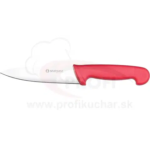 Kuchynské nože STALGAST HACCP-Nôz, červený, 16cm