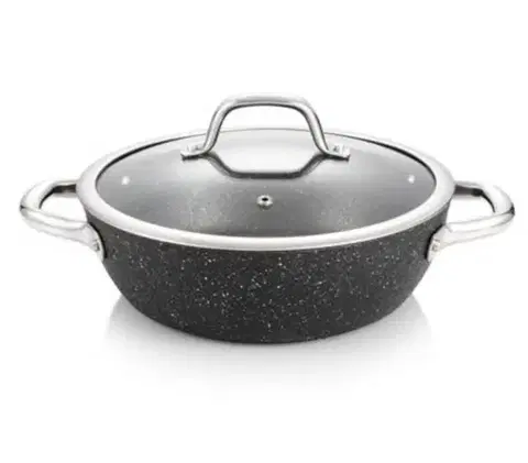 Panvice Kinekus Panvica hlb.PRESIDENT Stone s pokr.¤24cm