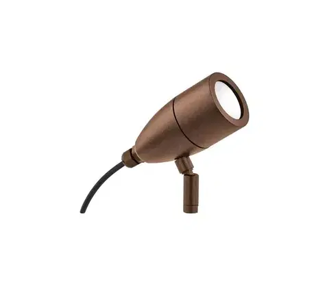 Záhradné lampy Ideal Lux - Vonkajšia lampa INSIDE 1xG9/15W/230V 27,5 cm IP54 hnedá 247045