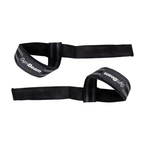 Trhačky a háky GymBeam Trhačky LIFT Black & Grey