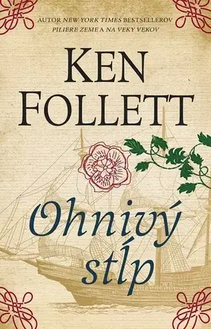 Romantická beletria Ohnivý stĺp - Ken Follett