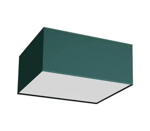 Svietidlá  Stropné svietidlo VERDE 2xE27/60W/230V 40x40 cm zelená MLP7874