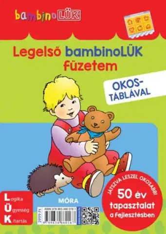 Príprava do školy, pracovné zošity Legelső bambinoLÜK füzetem okostáblával