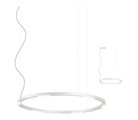Svietidlá Redo 01-2205 - LED Luster na lanku UNION LED/50W/230V 3000K pr. 90 cm biela 01-2205