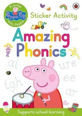 Nalepovačky, vystrihovačky, skladačky Peppa Pig: Practise with Peppa: Amazing Phonics
