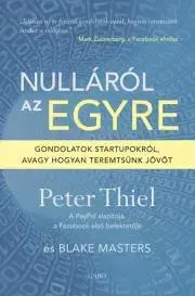 Podnikanie, obchod, predaj Nulláról az egyre - Blake Masters,Peter Thiel