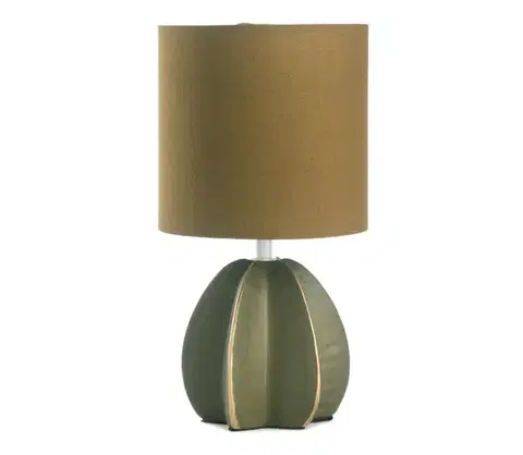 Lampy ONLI - Stolná lampa CARAMBOLA 1xE14/6W/230V hnedá 065/LM