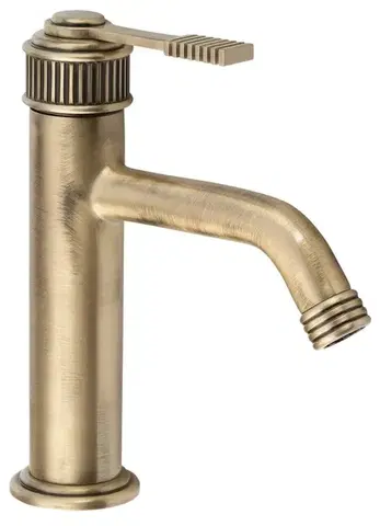 Kúpeľňové batérie SAPHO - VERSI stojanková umývadlová batéria, bronz RV002/18