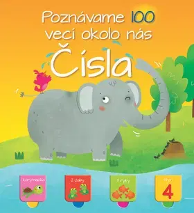 Leporelá, krabičky, puzzle knihy Poznávame 100 vecí okolo nás - Čísla