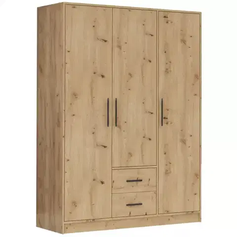 Šatníkové skrine Skriňa Smart SR2 3D artisan