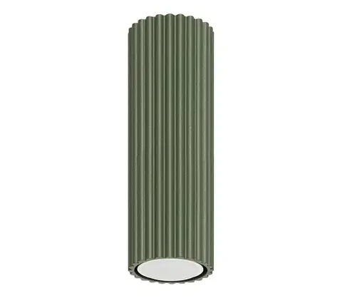 Svietidlá  SL.1607 - Bodové svietidlo KARBON 1xGU10/10W/230V 20 cm zelená SL.1607