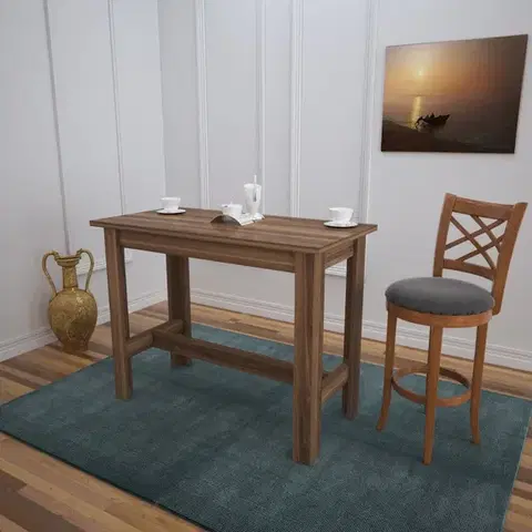 Jedálenské stoly Jedálenský stôl Barra - Walnut