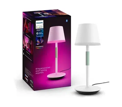 LED osvetlenie Philips-LED RGBW Stmievateľná dotyková lampa Hue GO LED/6,2W/230V 2000-6500K IP54 8719514404571