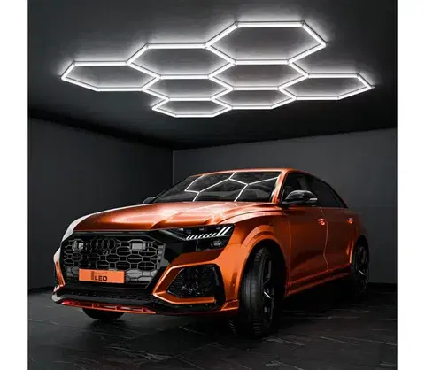 Svietidlá SmartLED LED stropné svietidlo LED/350W/85-265V 6500K 313x298 cm CRI 90 IP44 biela 5402