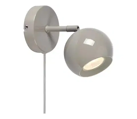 Svietidlá Markslöjd 108983 - Nástenné bodové svietidlo POP 1xGU10/7W/230V sivé 108983