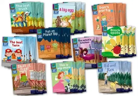 Príprava do školy, pracovné zošity Read Write Inc. Phonics Book Bag Books: Purple Set 2 Book Bag Books (Pack of 100) - Adrian Bradbury,Karra McFarlane,Gill Munton,Alison Hawes