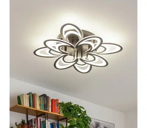 Svietidlá BRILAGI - LED Stmievateľný prisadený luster TWIST LED/125W/230V 3000-6500K + DO BG-J3331/B