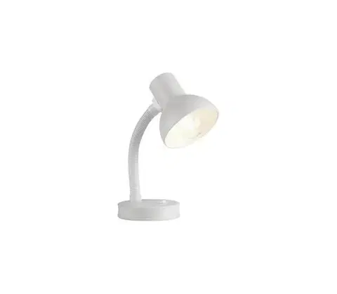 Lampy JUST LIGHT. 11080-16 - Flexibilná stolná lampa FLEXI 1xE27/25W/230V biela 11080-16