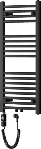 Radiátory do kúpeľne MEXEN/S - Ares radiátor + vykurovacia tyč 900 x 400 mm, 300 W, čierna W102-0900-400-2300-70