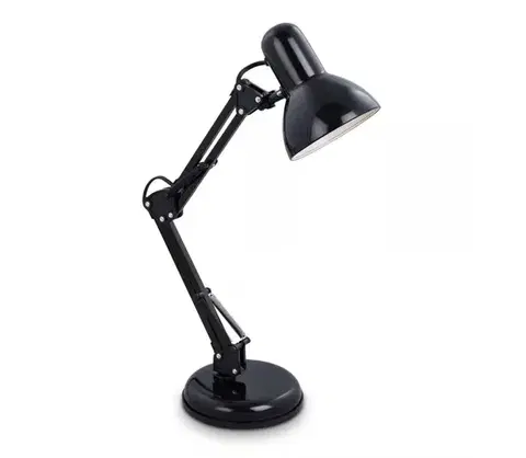 Lampy Brilo - Stolová lampa PIXA 1xE14/25W/230V čierna 7394015