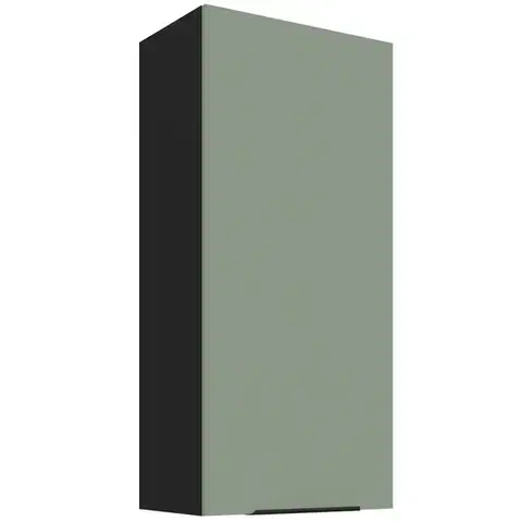 Kuchynské skrinky visiace Kuchynská skrinka Aria-Sa/Bl Anti Fingerprint 50g-108 1f