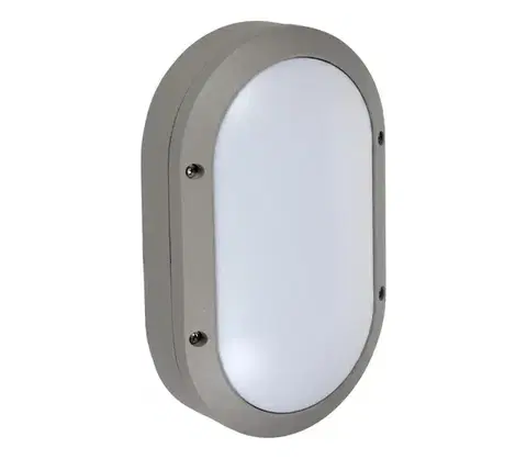 Svietidlá  LED vonkajšie nástenné svietidlo BERAD LED/8W/230V IP54 šedé SKU009556