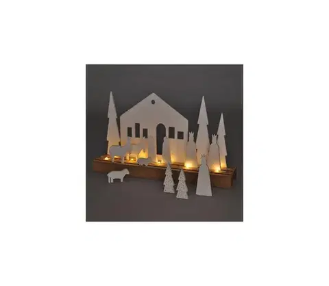 Vianočné dekorácie  1V253 - LED Vianočná dekorácia LED/2xAAA smrek 1V253