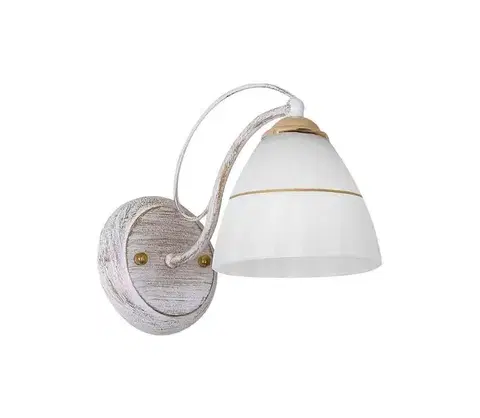 Svietidlá  Nástenné svietidlo FANETTA 1xE27/60W/230V 21-77042