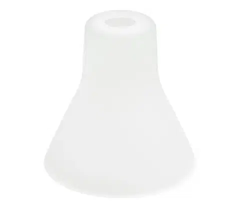 Lampy  Náhradné sklo k lustru E27 pr. 20 cm biela 8563