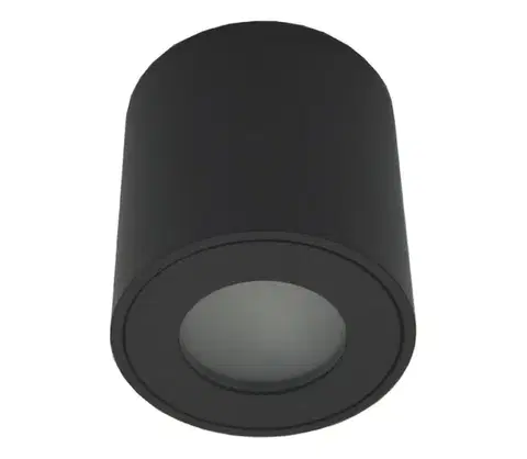Svietidlá  Vonkajšie stropné svietidlo FARA 1xGU10/50W/230V IP54 čierna SKU013040