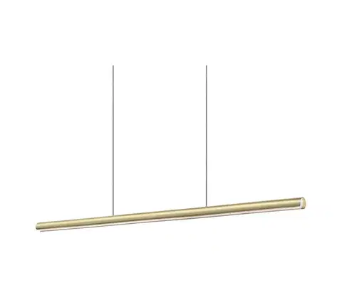 Svietidlá Ideal Lux - LED stmievateľný závesný luster na lankách DORICA LED/35W/230V CRI 90 140 cm mosadz 366449