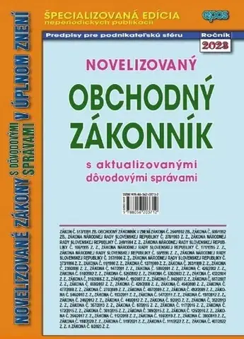 Obchodné právo Novelizovaný obchodný zákonník 3/2023 - Kolektív autorov