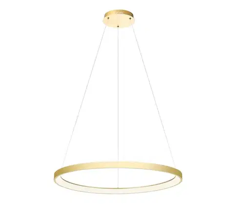 Svietidlá Redo 01-2676-LED Stmievateľný luster na lanku ICONIC LED/60W/230Vpr. 78 cm zlatá 01-2676