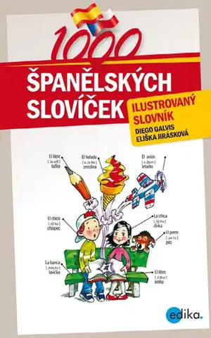 Učebnice a príručky 1000 španělských slovíček - Galvis Diego,Eliška Jirásková