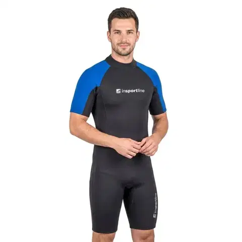 Neoprény Pánsky neoprénový komplet s krátkym rukávom inSPORTline Tergeston čierno-modrá - L
