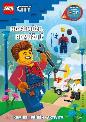 Dobrodružstvo, napätie, western LEGO City. Když můžu, pomůžu! - Kolektív autorov,Katarína Belejová
