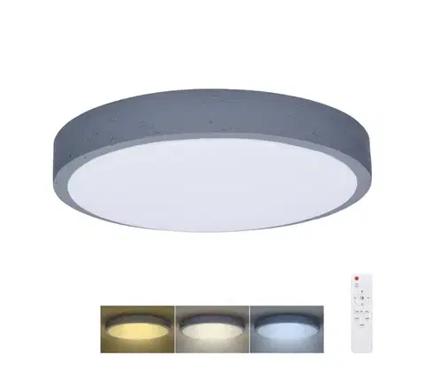 Svietidlá  WO8002 - LED Stmiev. svietidlo GREY LED/60W/230V 3000-6500K pr. 49 cm + DO WO8002