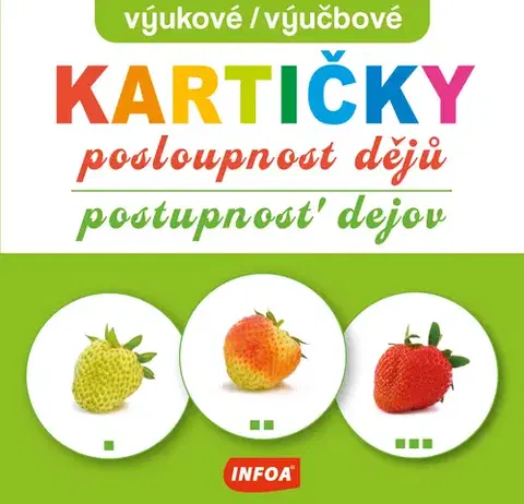Pre deti a mládež - ostatné Výukové kartičky/ Výučbové kartičky - Posloupnost dějů/ Postupnosť dejov (CZ/SK vydanie)
