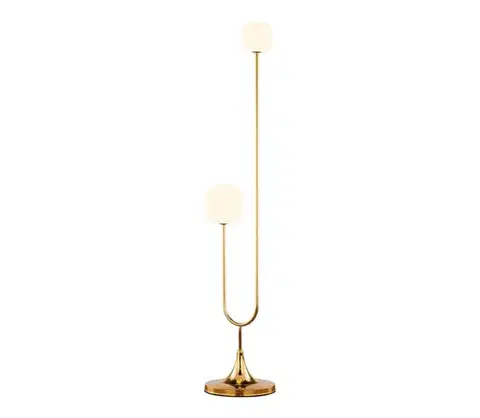 Lampy Jupiter 1945 - Stojacia lampa SELEN 2xG9/40W/230V zlatá 1945